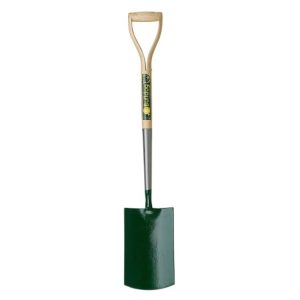 BD PREMIER DIGGING SPADE 28" WOOD YDASH WOOD HANDLE HEAD 11.5"X7.5" (290X190MM) *A*