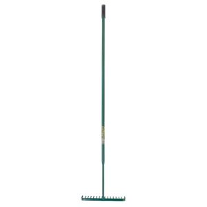 TARMAC RAKE, METAL TUBULAR HANDLE