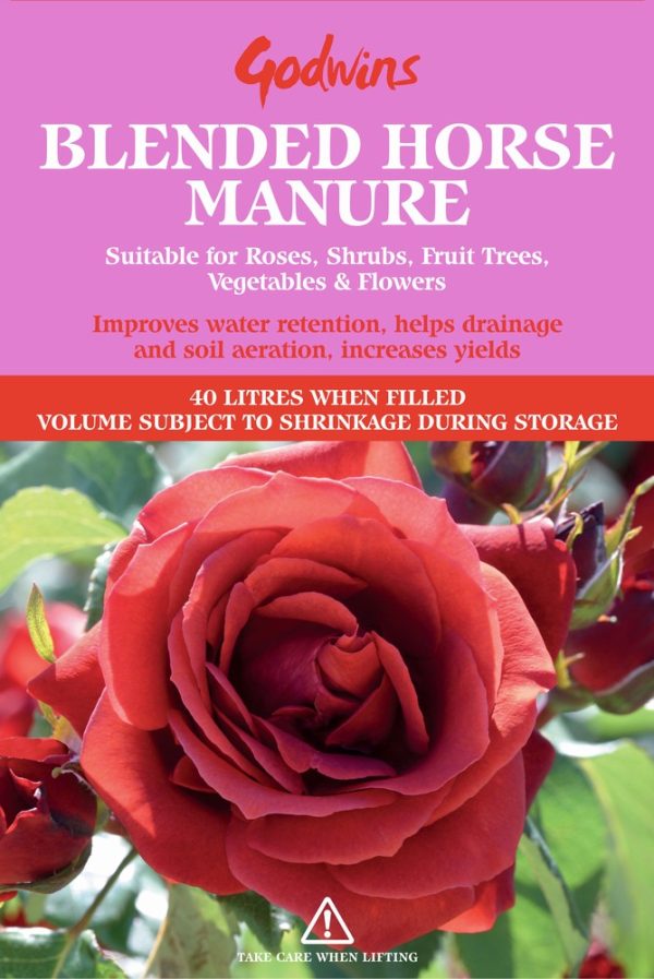 HORSE MANURE 40L Talbot Turf