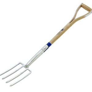 PEDIGREE STAINLESS STEEL BORDER FORK 28" WOOD