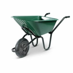 Monarch 120L Pneumatic Wheel Polypropylene Wheelbarrow